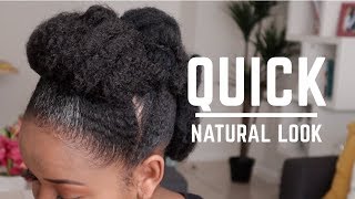 Quick and easy Natural look