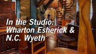 In The Studio Wharton Esherick And N.c. Wyeth