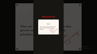 Meaning Of Values Explained With Examples Watch Full Video Link In Description