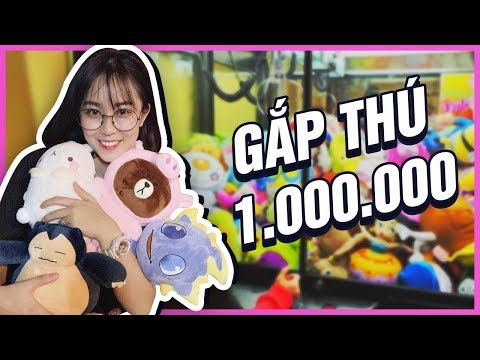 Misthy xài 1 TRIỆU gắp thú được thú XỊN NHẤT. Game là dễ || THY ƠI MÀY ĐI ĐÂU ĐẤY ???
