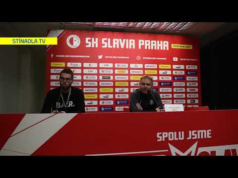 Tiskov konference po utkn na Slavii (10.11.2019)
