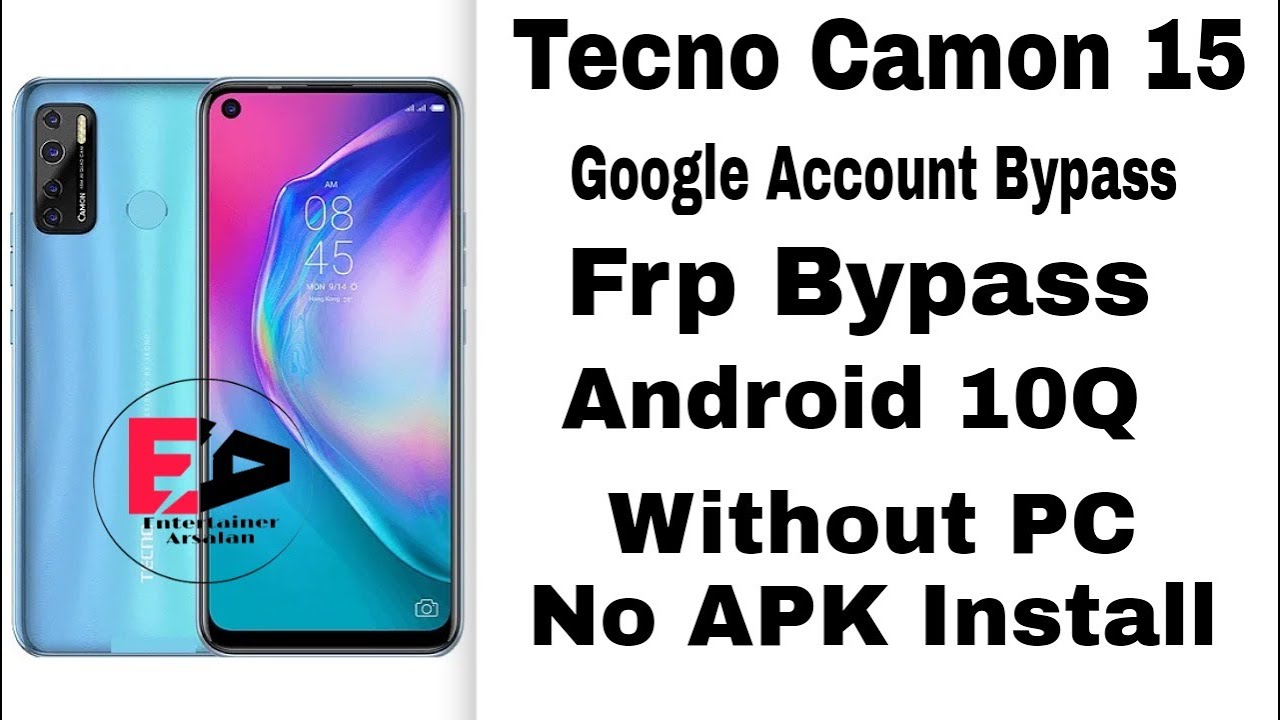 TECNO Camon 15 (CD7) FRP/Google Account Bypass Android TECNO Camon 15 (CD7) FRP/Google Account Bypass Android