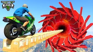 GTA V Online: O PORTAL ABRE e FECHA com MOTOS!!! INCRÍVEL