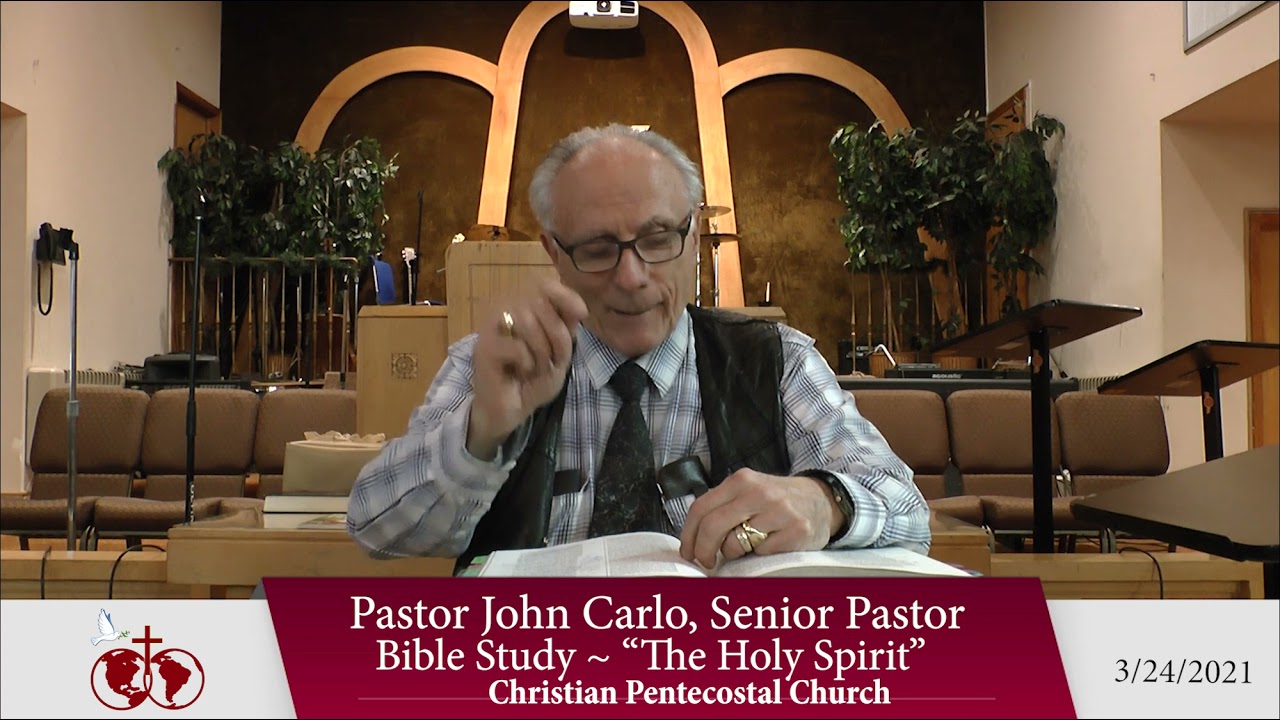 "The Holy Spirit" Bible Study (3/24/21)