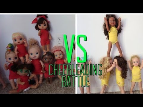 BABY ALIVE Cheerleading Battle Team VS Team baby alive videos