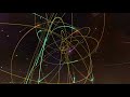 Keck video of stars orbiting black hole