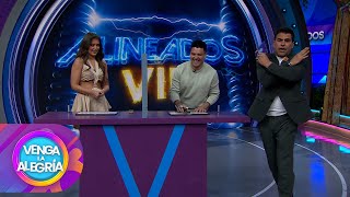 Vanessa Claudio y Carlos Quirarte compitieron en el intenso Alineados VIP | Veng