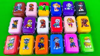 Looking For Paw Patrol Clay On Sand: Ryder, Chase, Marshall,...Satisfying ASMR 