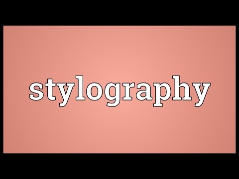 Header of stylography