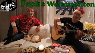 Frohe Weihnachten mit "Rudolph the red nosed reindeer"