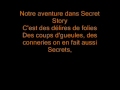 view Les Paroles De L'hymne Officiel De Secret Story 4