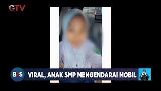 Anak Smp Pengendara Mobil Viral, Klarifikasi Minta Maaf #buletininewssiang 01/03