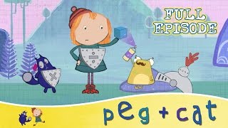 Peg Cat - The Three Bears Problem And The Giant Problem Full Episode