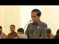 Presiden Jokowi Gelar Rapat Paripurna Kabinet Kerja Pertama d...