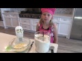 Kid Size Cooking: Blueberry Upside-Down Cake