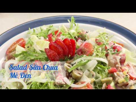Món ngon từ sữa chua Vinamilk – Hướng dẫn cách làm Salad sữa chua mè đen