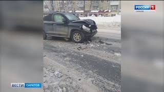 Видео Проспект 50 лет Октября в Саратове оказался заблокирован от ГТРК Саратов, проспект 50 лет Октября, Саратов, Россия