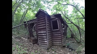 Treasure Chest, Old Cabin and Possible Meteorite found in the woods! Exploring Canada