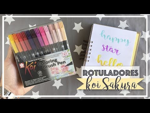 Review Rotuladores Koi de Sakura