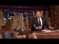 Ronda Rousey Demonstrates Infamous Armbar on Jimmy