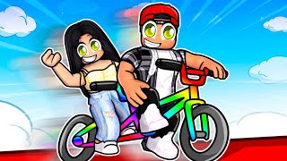 We Played The Hardest 2-Player Bike Obby In Roblox Roblox Tandem
