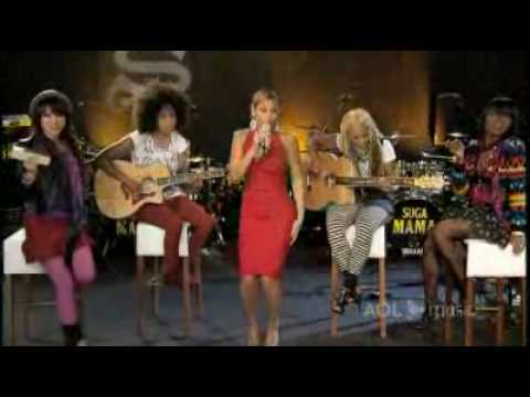 Beyonce Irreplaceable Live AOL Music Sessions