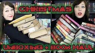 Christmas Unboxing + Book Haul!