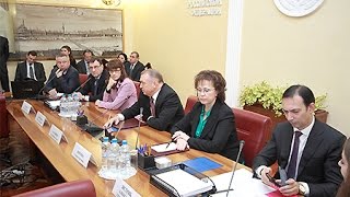 Церемония подписания Соглашения о сотрудничестве между ТПП РФ и Агентством кредитных гарантий