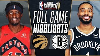 Toronto Raptors Vs Brooklyn Nets Full Game Nba Highlights - October 26, 2025 4Th Qtr
