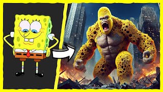 Spongebob Squarepants As Gorilla All Characters 2025