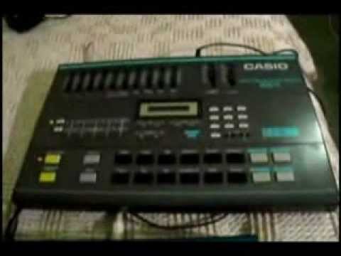 CASIO RZ1 with my modification,  TR909, DMX, RY30