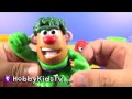 Play-Doh Playskool Mr. Potato Head Marvel Mixable Mashable Hulk Spider-Man HobbyKidsTV