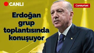 Akpli Hurbaşkanı Recep Tayyip Erdoğan Partisinin Grup Toplantısında Konuşuyor