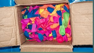 Ultimate Colorful Mini Balloons Satisfying Blow & Pop Asmr