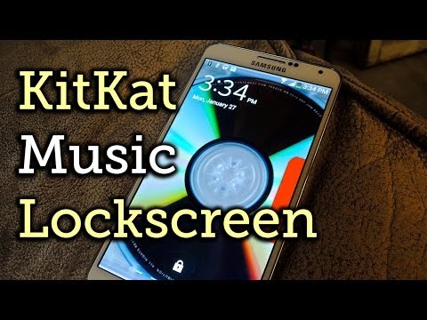 Get the KitKat Music Lock Screen on Your Samsung Galaxy Note...