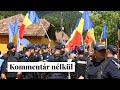 Feszült román tüntetők Tusványoson - kommentár nélkül
