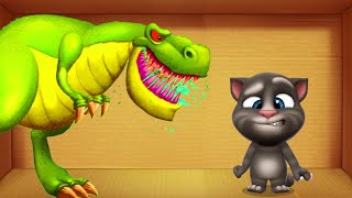 My Tom 2 Vs Dinosaurs T-Rex - My Talking Tom 2 Vs Kick The Buddy
