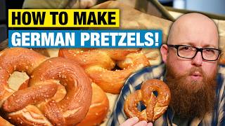 How To Make Authentic German Pretzels Easy Oktoberfest Recipe