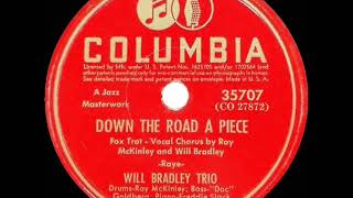 Watch Will Bradley Down The Road A Piece feat Ray McKinley video