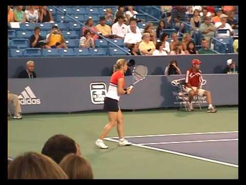 バルトリ vs Clijsters in Cincinnati 2009 part 1