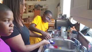 Popsicle Prep With Mom On Mothers Day