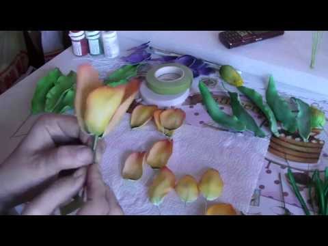 Мастика тюльпан мастер класс видео Мастика тюльпан мастер класс видео