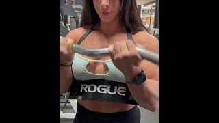 She Has The Biggest Biceps Ever Ranya Dally Arabian Muscle Goddess