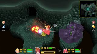 Secret Of Mana - Darkness Palace Lime Slime Boss Fight