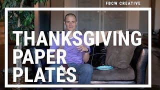 Thanksgiving Paper Plates