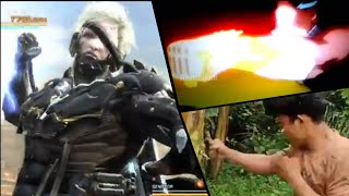Every Punching Meme Clip With Metal Gear Rising Ost