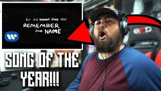 Rapper Reacts To Ed Sheeran - Remember The Name Feat. Eminem & 50 Cent Official Lyric Video