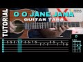 O O JANE JANA | Guitar Tabs | Best Guitar Lesson | Salman Khan |