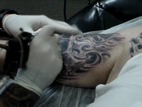 roby tattoo. Martin#39;s 1st Tattoo