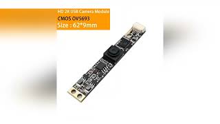 Mdulo De Cmara Usb Hd 2K Cmos Ov5693 Enfoque Fijo 67 70 75 Grados Adecuado Para Software Creality